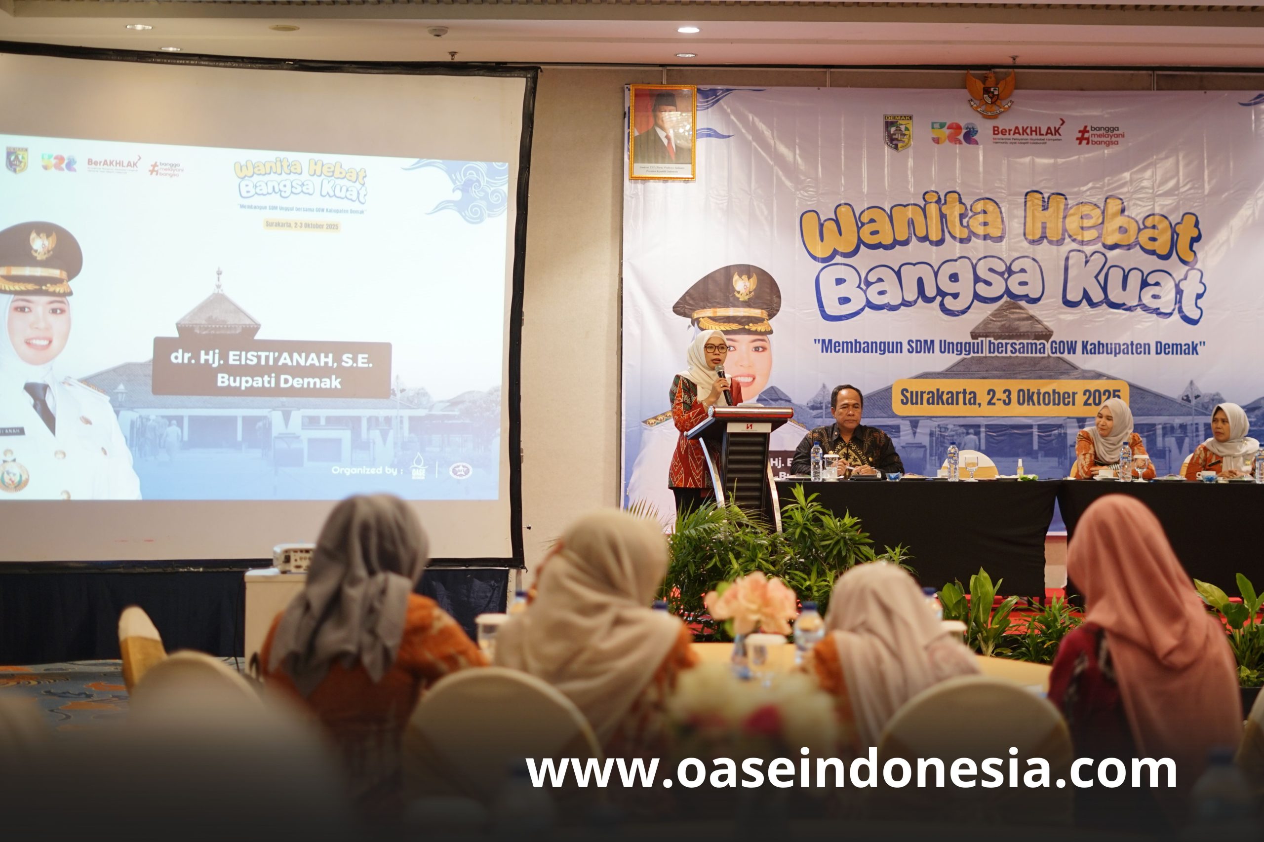 Read more about the article Oase Indonesia Fasilitasi Pengembangan SDM GOW Demak Bertema “Wanita Hebat, Bangsa Kuat”