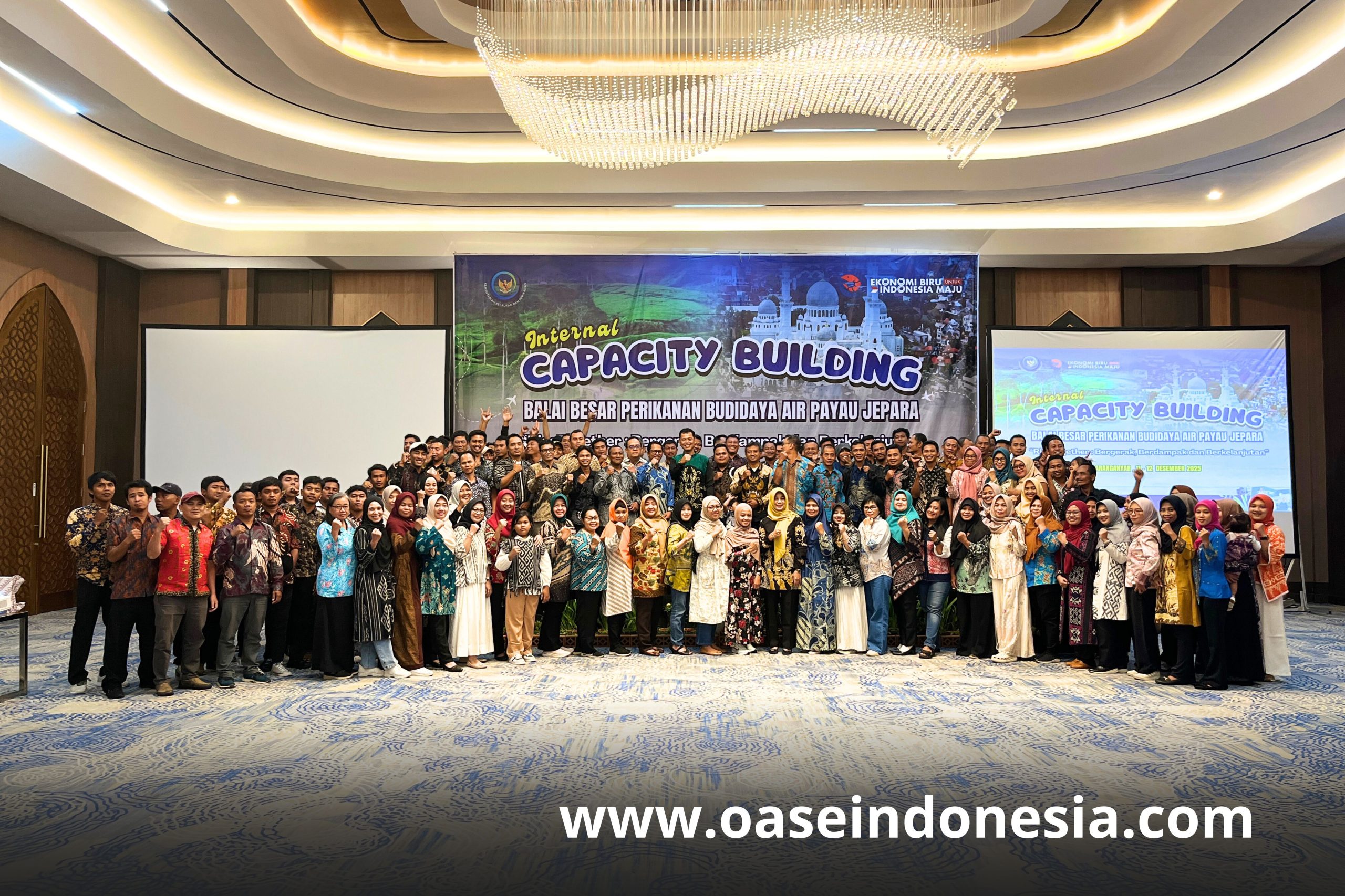 Perkuat Sinergi dan Kapasitas SDM, BBPBAP Jepara Gelar Internal Capacity Building di Karanganyar Bersama Oase Indonesia